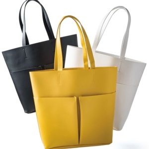 Neiman Marcus NWOT Vegan Leather Tote Bag